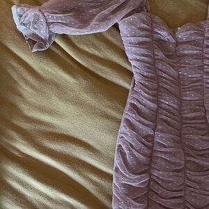 Haute Monde Blush Lace Dress